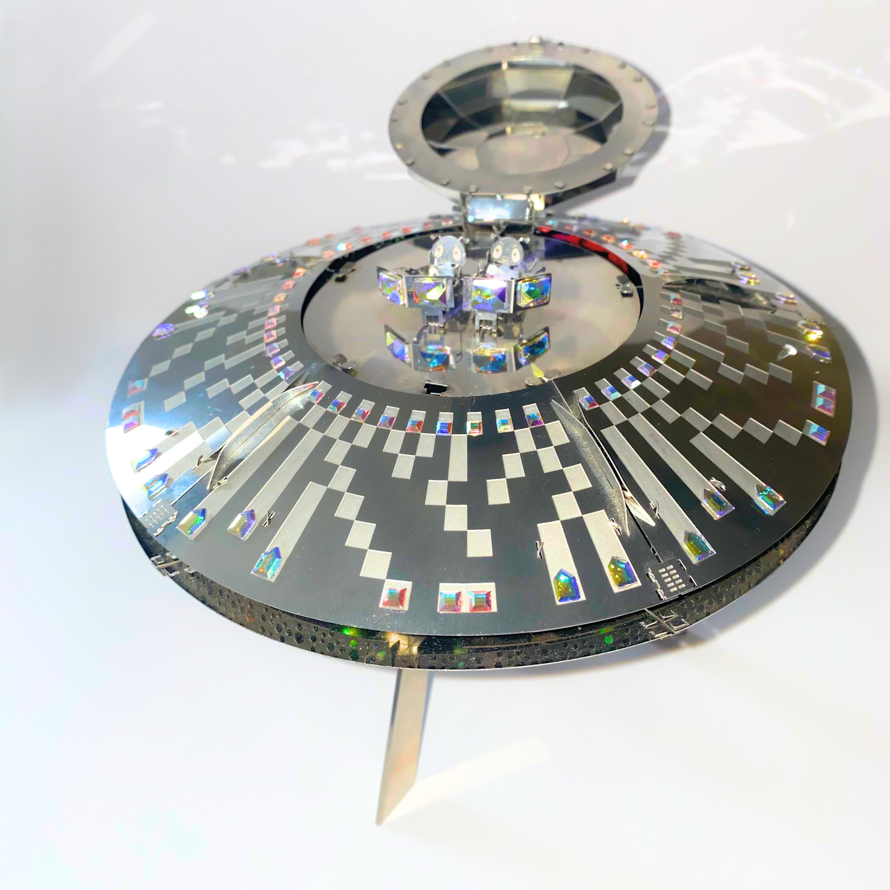 STELLAR RAIDERS UFO EMBELLISHED WITH SWAROVSKI® CRYSTALS