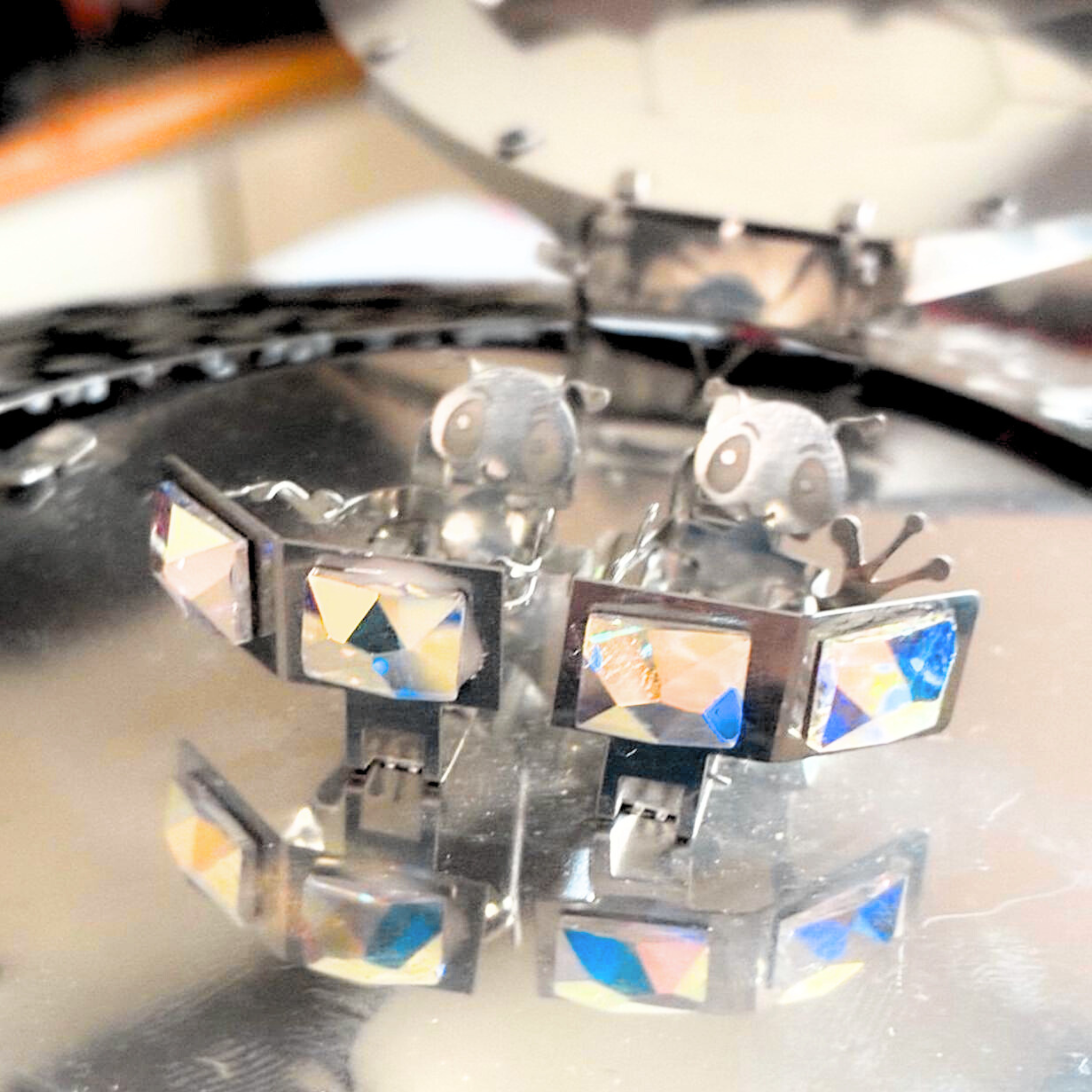 STELLAR RAIDERS UFO EMBELLISHED WITH SWAROVSKI® CRYSTALS